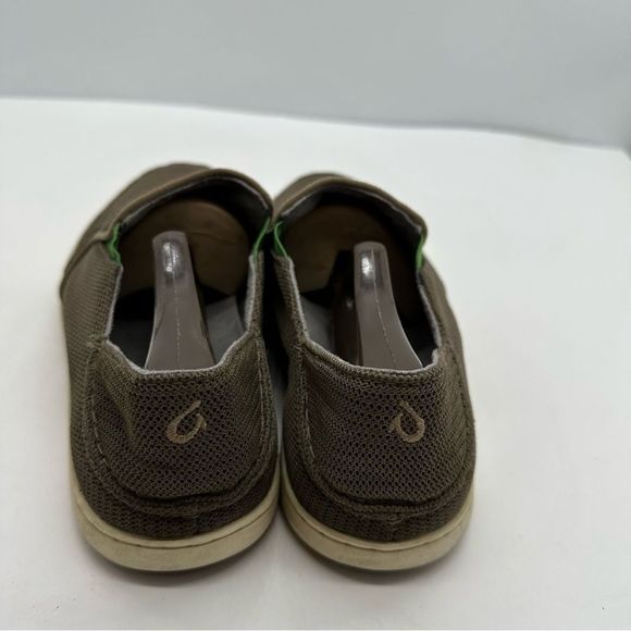 Olukai Nohea Mesh Mens 8 Casual Slip On Shoes Loafers Comfort Lightweight Brown - Picture 11 of 11